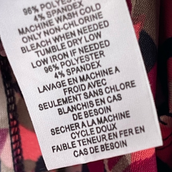 Trina Turk dress mixed media print, EUC - Picture 6 of 7